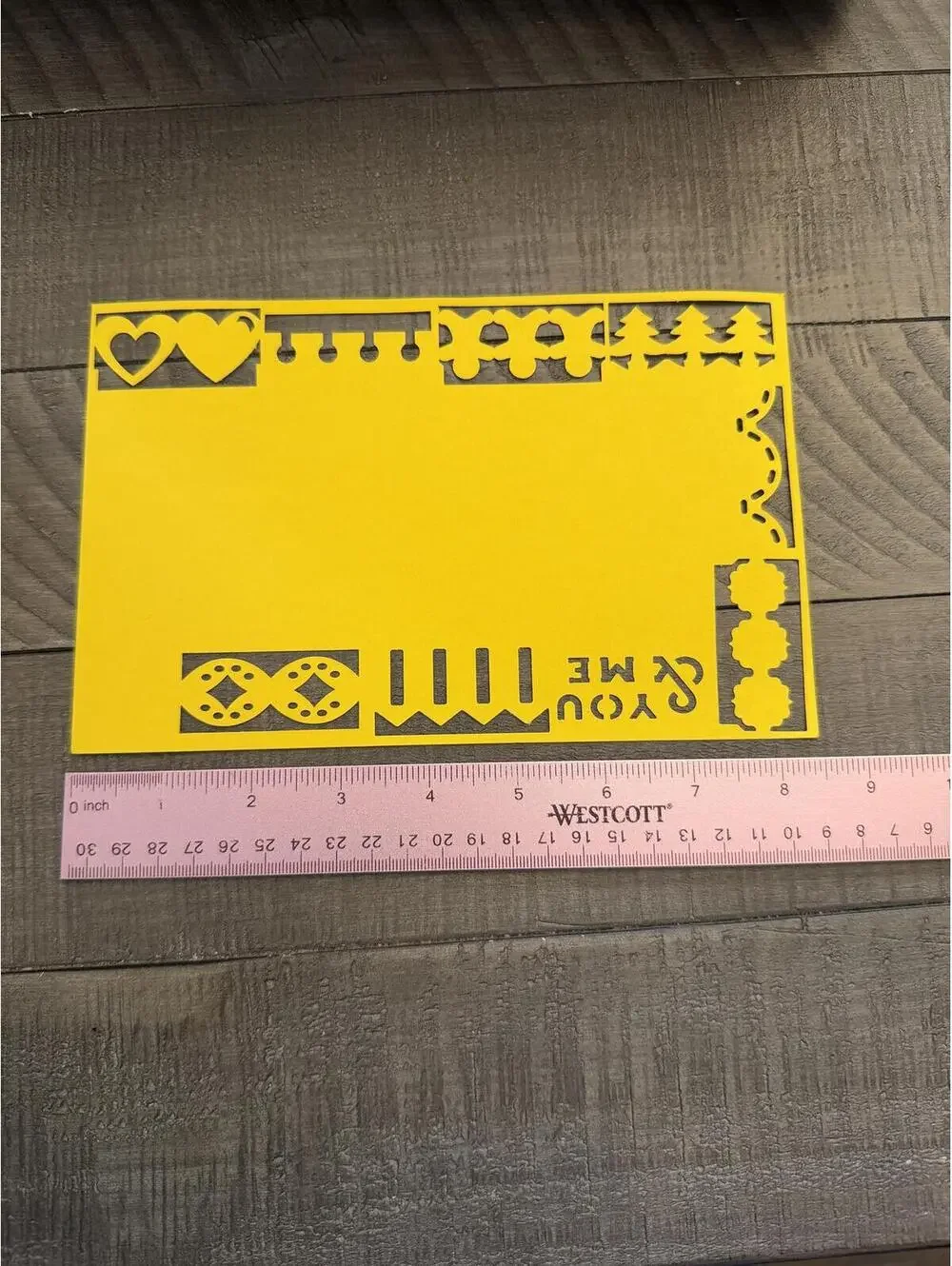 Creative Memories Evergreen Border Maker Shape Punch Cartridge